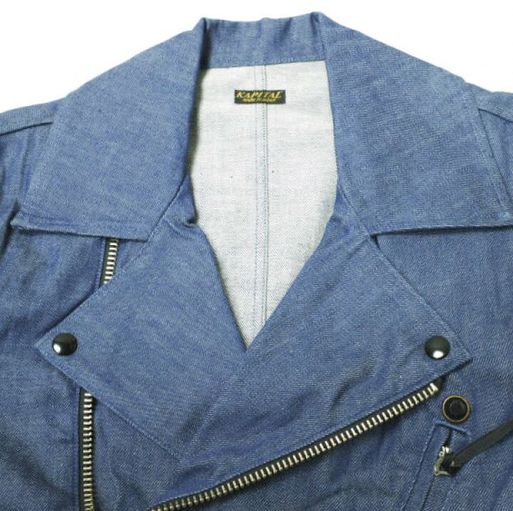 楽天市場】KAPITAL キャピタル 日本製 11.5oz デニムライダース 
