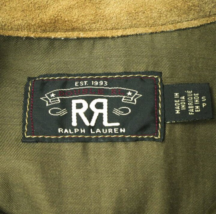 楽天市場】RRL ダブルアールエル スエードウエスタンシャツジャケット  