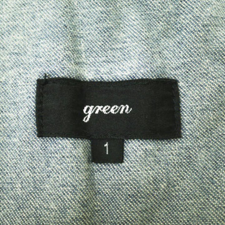 楽天市場】green グリーン 日本製 ペインターデニムサロペット 1 