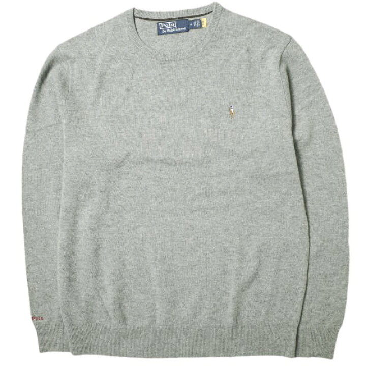 楽天市場】POLO RALPH LAUREN ポロ・ラルフローレン ウールクルー 
