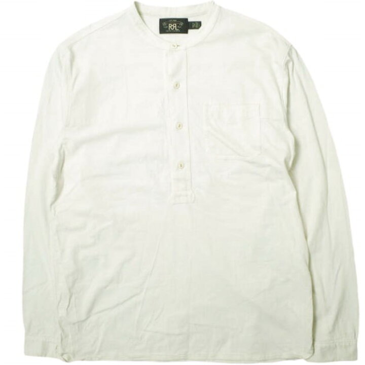 楽天市場】RRL ダブルアールエル L/S BAND COLLAR SHIRTS バンドカラー 