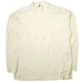 UNUSED アンユーズド 日本製 Long Sleeve Mock Neck T-shirt ロングスリーブモックネックTシャツ US1312 3 ベージュ 長袖 カットソー トップス【中古】【UNUSED】