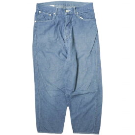 rdv o globe ランデヴーオーグローブ FABIO PA ライトオンスデニム サルエルパンツ 3 Indigo ボタンフライ ボトムス【中古】【rdv o globe】