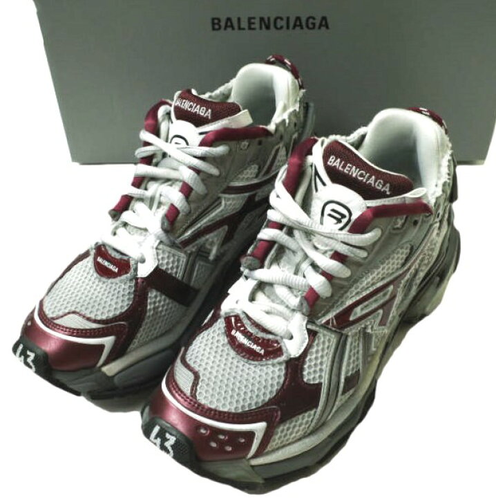 楽天市場】BALENCIAGA バレンシアガ RUNNER ランナー 677403 43(28.5cm  