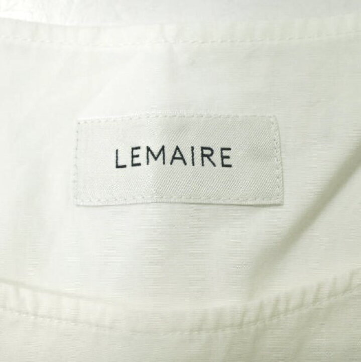 楽天市場】LEMAIRE ルメール コットンポプリン ハーフスリーブプル 