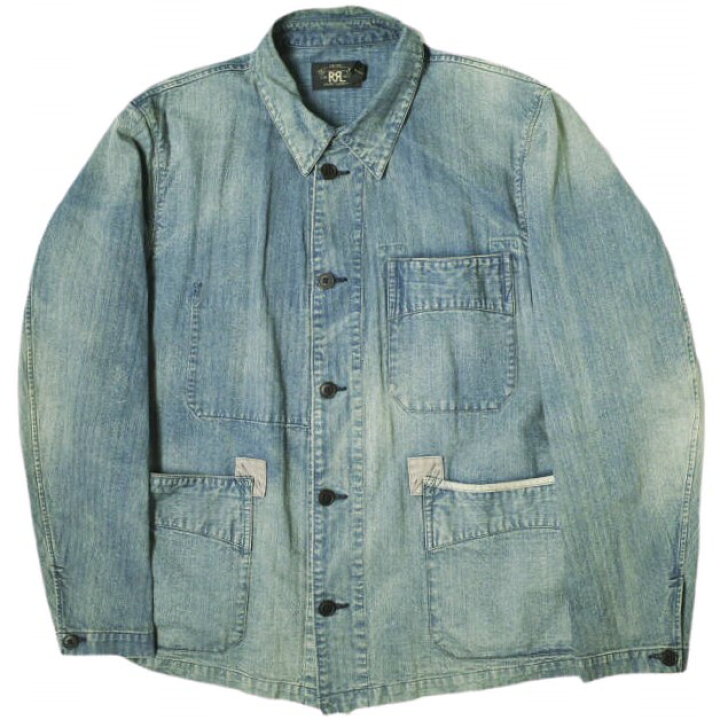 楽天市場】RRL ダブルアールエル HBT DENIM CHORE JACKET コットン  