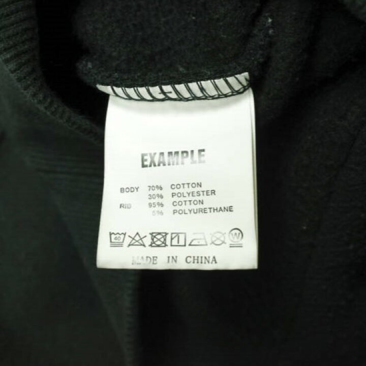 楽天市場】EXAMPLE エグザンプル LOGO HOODIE ロゴ刺繍 スウェットプル 