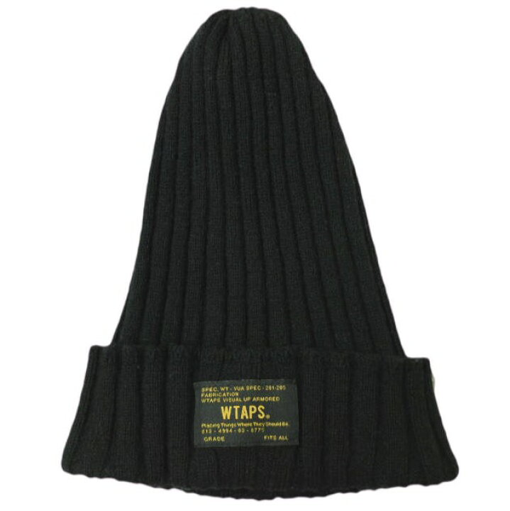 楽天市場】WTAPS ダブルタップス 日本製 BEANIE / WOOL リブ編みウール 