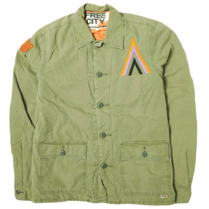 楽天市場】FREECITY フリーシティ 日本製 PADDED MILITARY JACKET 中綿 
