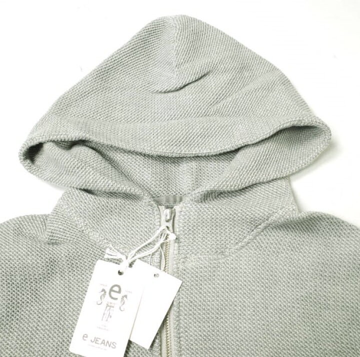 楽天市場】e JEANS イージーンズ 日本製 HONEYCOMB ZIP HOODIE 岡山 