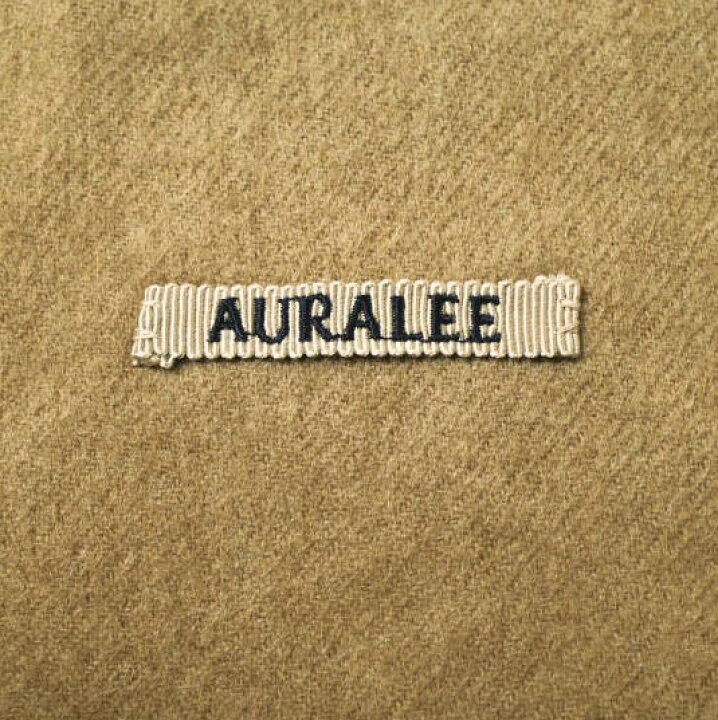 楽天市場】AURALEE オーラリー BABY CAMELHAIR WIDE STOLE ベビー 