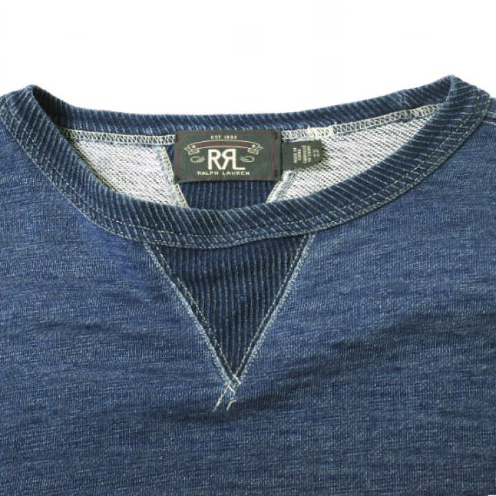 楽天市場】RRL ダブルアールエル Distressed Terry Sweatshirt  