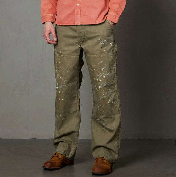 楽天市場】RRL ダブルアールエル DISTRESSED HERRINGBONE CARPENTER 