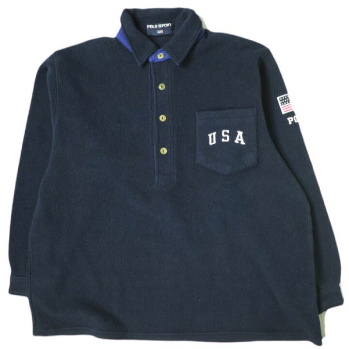 楽天市場】POLO SPORT ポロスポーツ 90s USA LOGO FLEECE JACKET ロゴ 