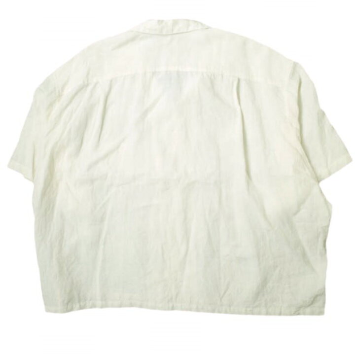 楽天市場】Sillage シラージ 日本製 Open Collar Shirt - Short Sleeve 