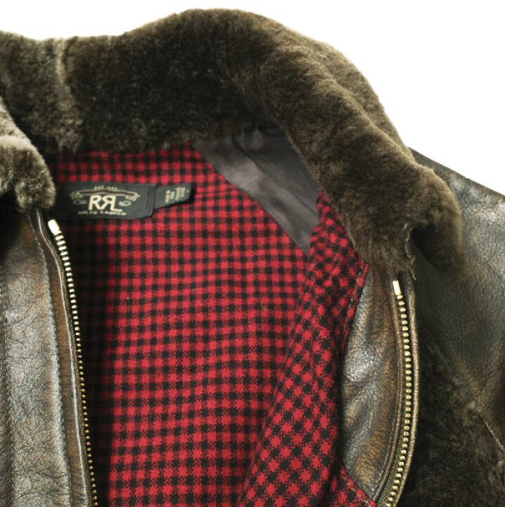 楽天市場】RRL ダブルアールエル Shearling & Leather Jacket 