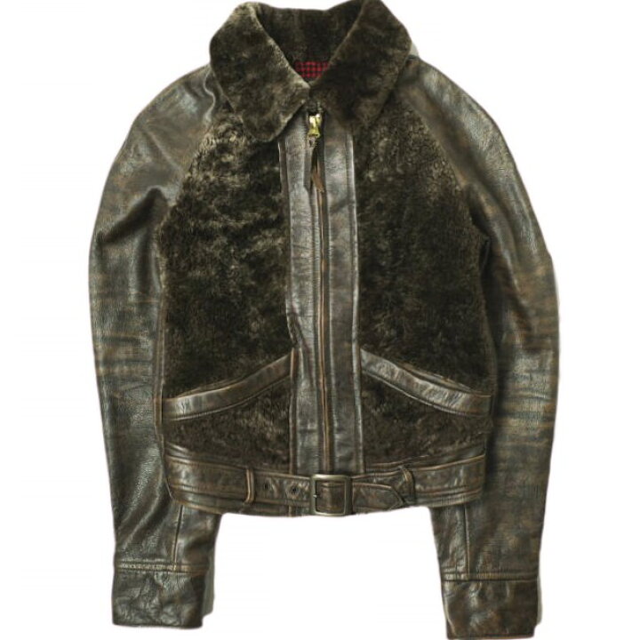 楽天市場】RRL ダブルアールエル Shearling & Leather Jacket 
