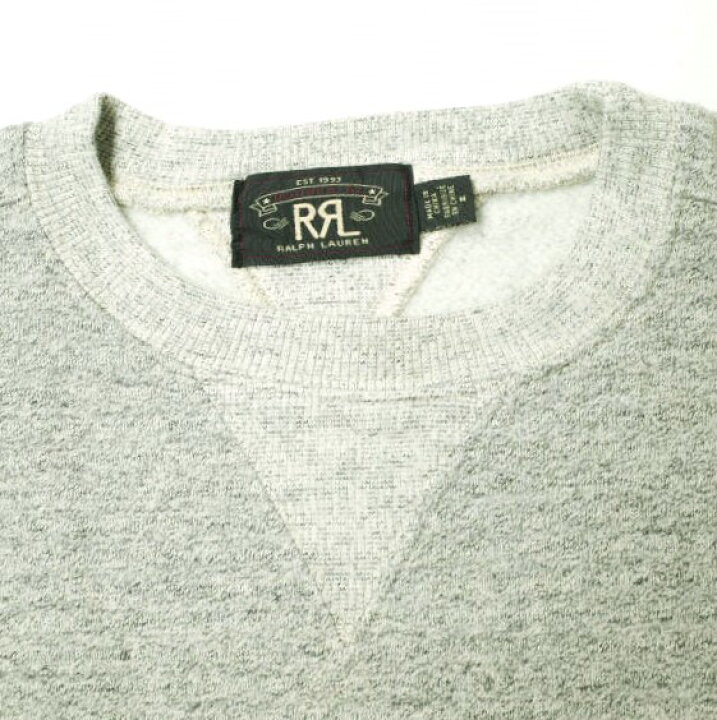 楽天市場】RRL ダブルアールエル DOUBLE V FLEECE CREWNECK SWEAT 