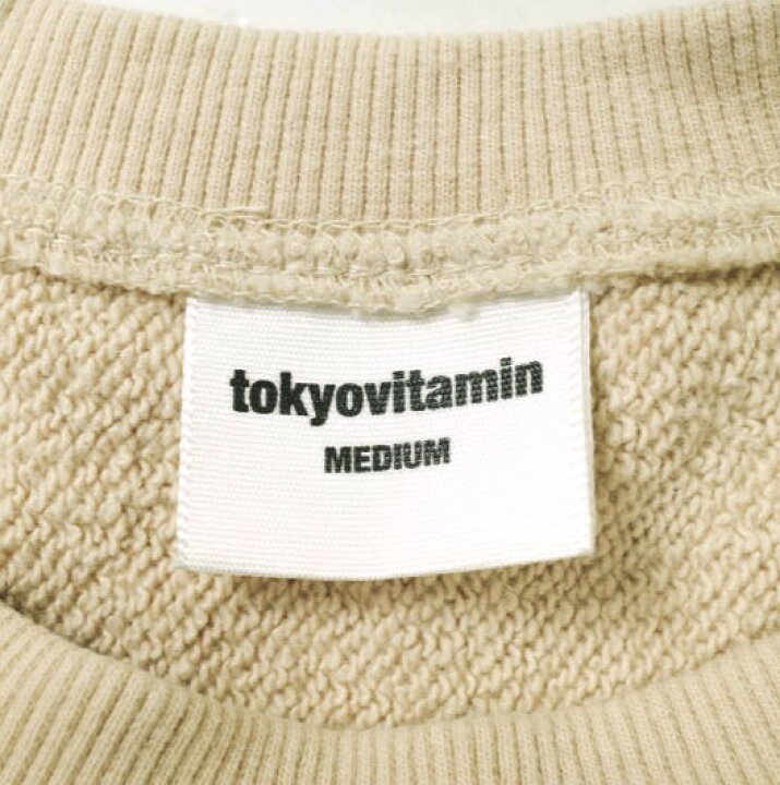 楽天市場】tokyovitamin トウキョウビタミン 発泡プリント ロゴ  