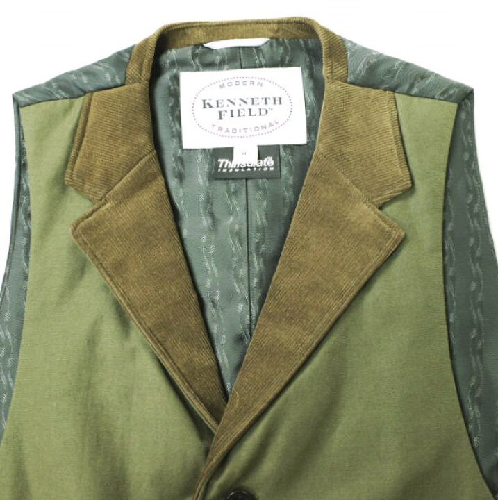 楽天市場】KENNETH FIELD ケネスフィールド 日本製 Thinsulate Vest 