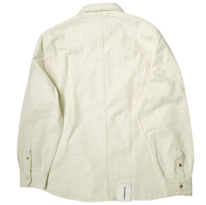 楽天市場】TOM WOOD トムウッド イタリア製 COLLAR DENIM SHIRT カラー 