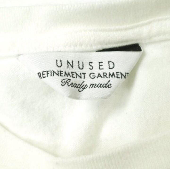 楽天市場】UNUSED アンユーズド 20AW 日本製 Panel Border Long Sleeve 