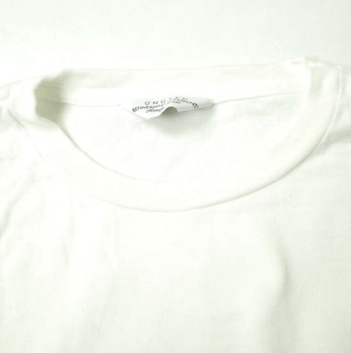 楽天市場】UNUSED アンユーズド 20AW 日本製 Panel Border Long Sleeve 