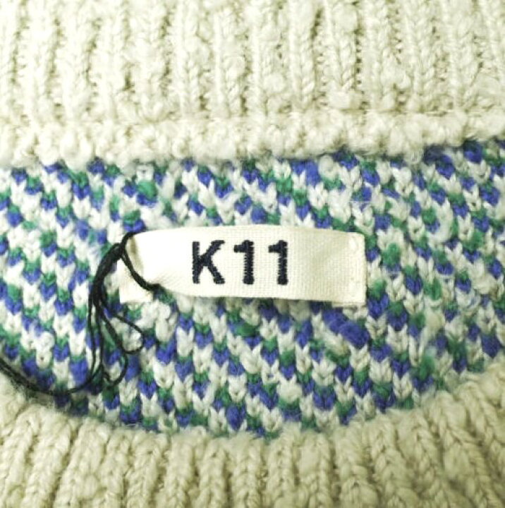楽天市場】KHOKI コッキ 24AW 日本製 Intarsia-knit jumper ジャガード 