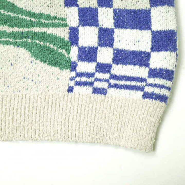楽天市場】KHOKI コッキ 24AW 日本製 Intarsia-knit jumper ジャガード 