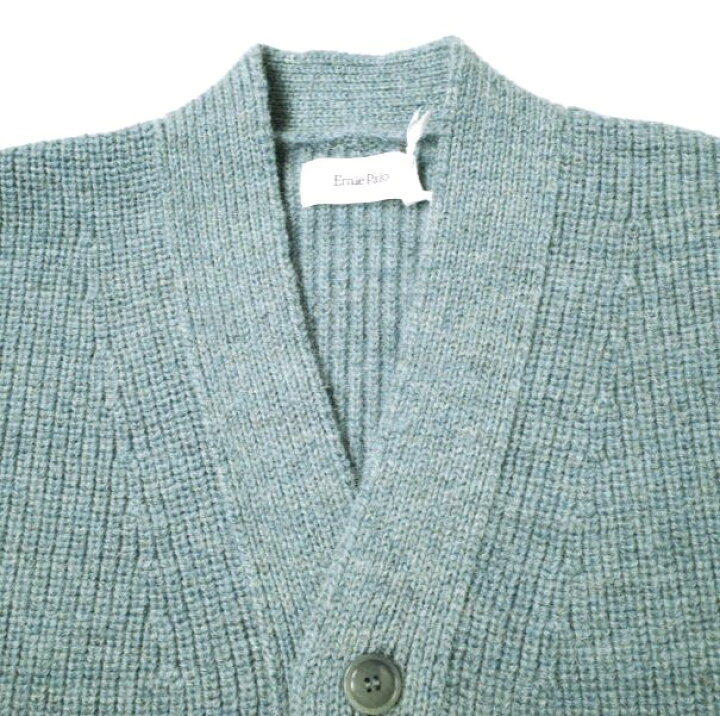 楽天市場】Ernie Palo アーニーパロ 24AW 日本製 SHETLAND WOOL RIB  