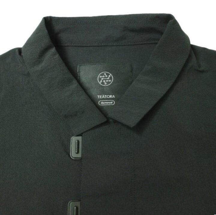 楽天市場】TEATORA テアトラ 24SS 日本製 CAPSULESNAP POLO SHIRT DR 