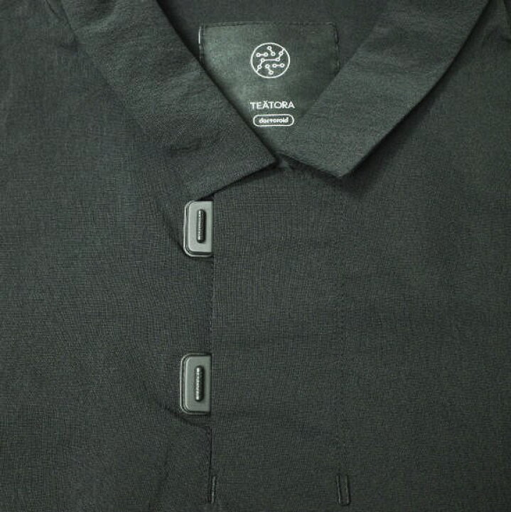楽天市場】TEATORA テアトラ 24SS 日本製 CAPSULESNAP POLO SHIRT DR 