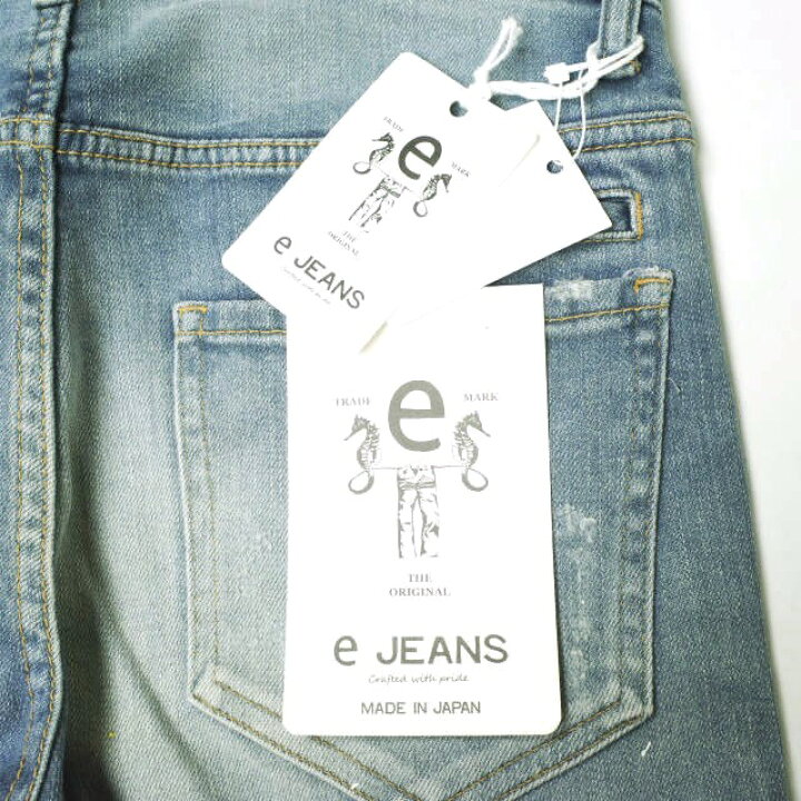 楽天市場】e JEANS イージーンズ 日本製 PAINT STRETCH SLIM 岡山児島 