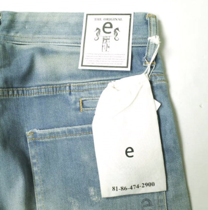楽天市場】e JEANS イージーンズ 日本製 岡山児島 ダメージ＆汚れ加工 