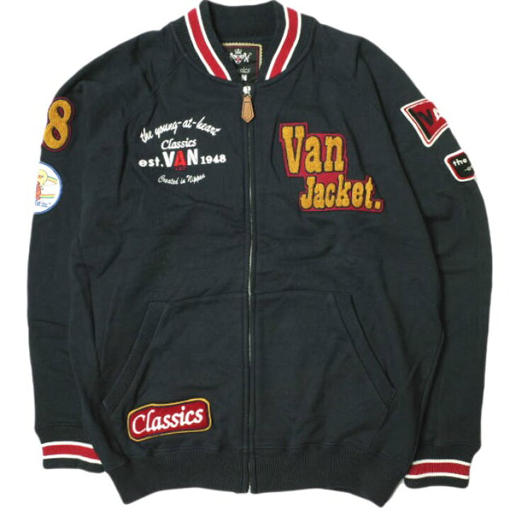 楽天市場】VAN JACKET INC. ヴァンヂャケット スウェットスタジャン PC  
