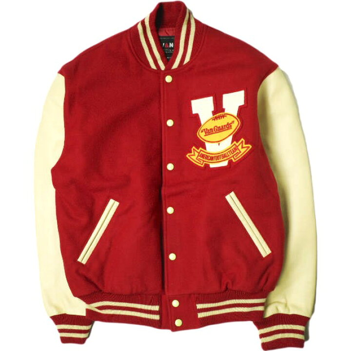 楽天市場】VAN JACKET INC. ヴァンヂャケット 日本製 袖レザー 