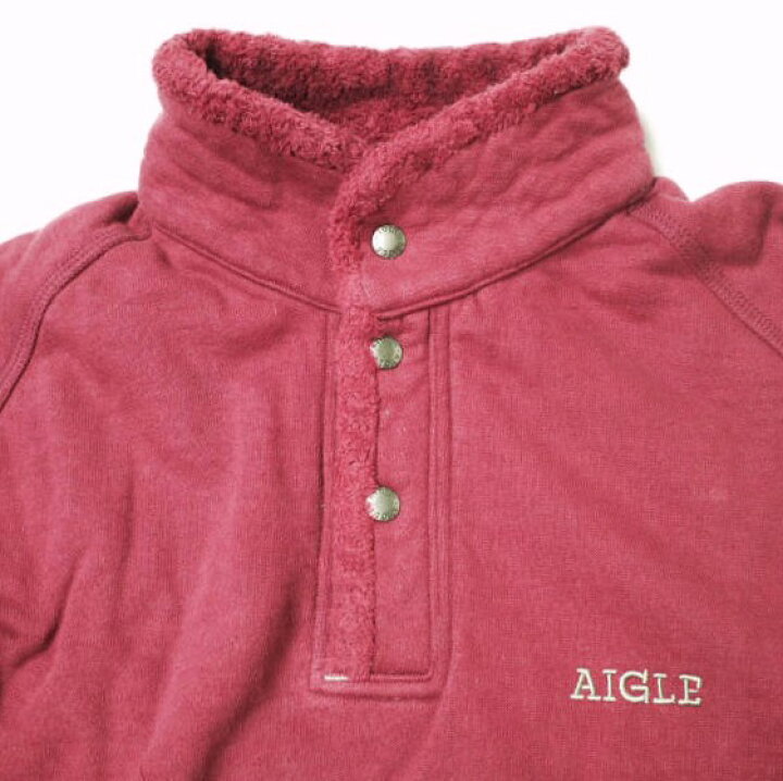 楽天市場】AIGLE エーグル 裏フリース プルオーバースウェット 8502 