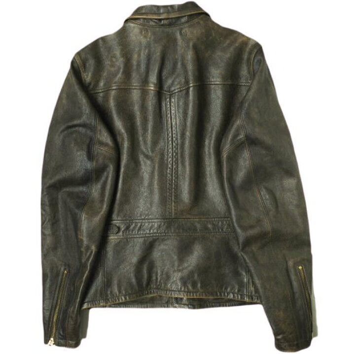 楽天市場】RRL ダブルアールエル Leather Moto Jacket カウレザー モト 