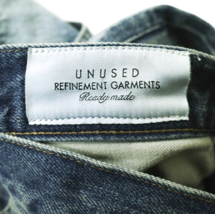 楽天市場】UNUSED アンユーズド 23SS 日本製 13oz Ripped Denim Pants 