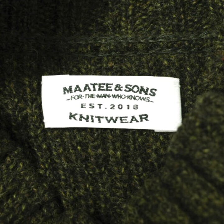 楽天市場】MAATEE＆SONS マーティーアンドサンズ 21AW 日本製 M/N ARMY 