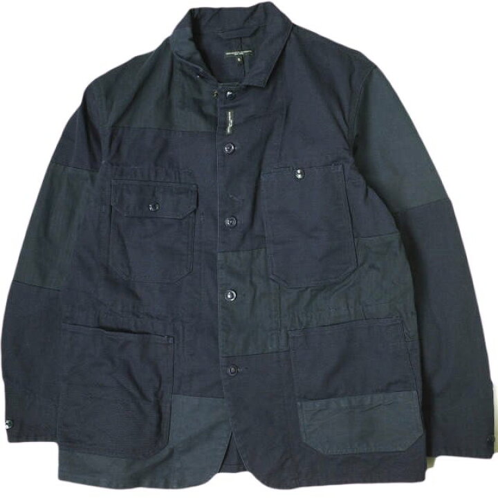 エンジニアードガーメンツ ネイビー コットン カバーオール（楽天市場  