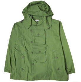 Engineered Garments エンジニアードガーメンツ 21SS アメリカ製 MT Jacket - Cotton Ripstop コットンリップストップ フーデッドジャケット S OLIVE アウター【新古品】【中古】【Engineered Garments】
