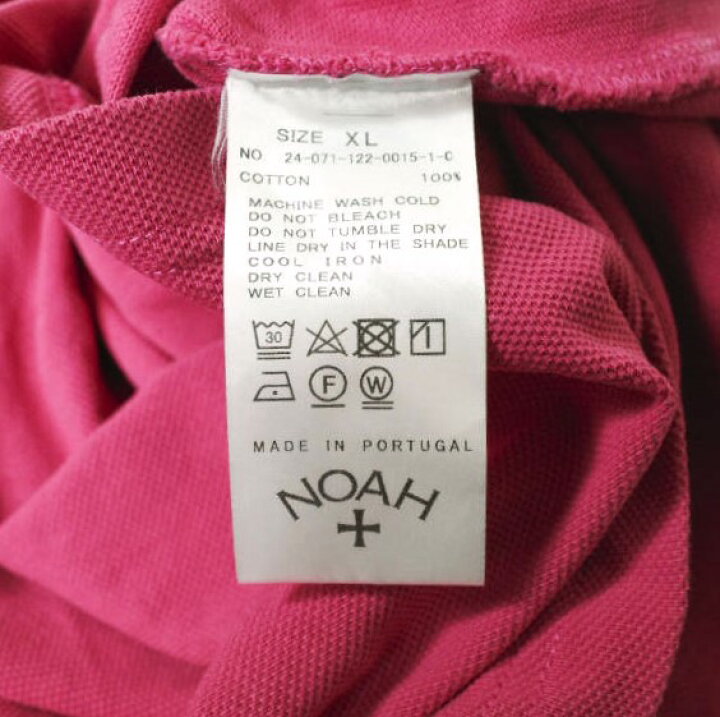 楽天市場】NOAH NYC ノア ニューヨーク 24SS Contrast Collar Pique 