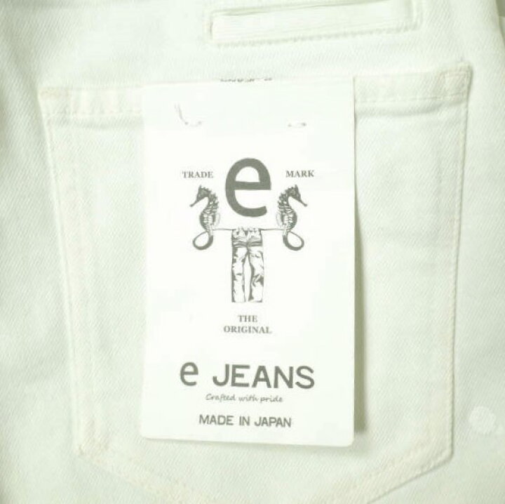 楽天市場】e JEANS イージーンズ 日本製 SEA HORSE BOYFRIEND TAPERED 