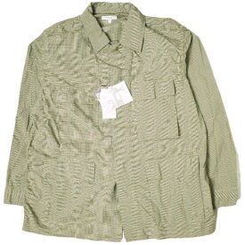 Engineered Garments エンジニアードガーメンツ 20SS アメリカ製 BDU Jacket - NYCO MINI TATTERSALL ファティーグジャケット ナイロンコットン タッターソールチェック S KHAKI M-65 ミリタリー アウター【新古品】【中古】【Engineered Garments】