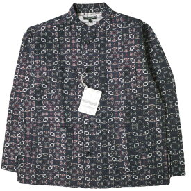Engineered Garments エンジニアードガーメンツ 19AW アメリカ製 Dayton Shirt - Floral Jacquard デイトンシャツ フローラルジャガード S NAVY ペイズリー ジャケット トップス【新古品】【中古】【Engineered Garments】