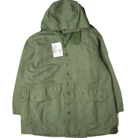 Engineered Garments エンジニアードガーメンツ 20AW アメリカ製 Madison Parka - Double Cloth マディソンパーカー ダブルクロス S Olive フード コート アウター【新古品】【中古】【Engineered Garments】