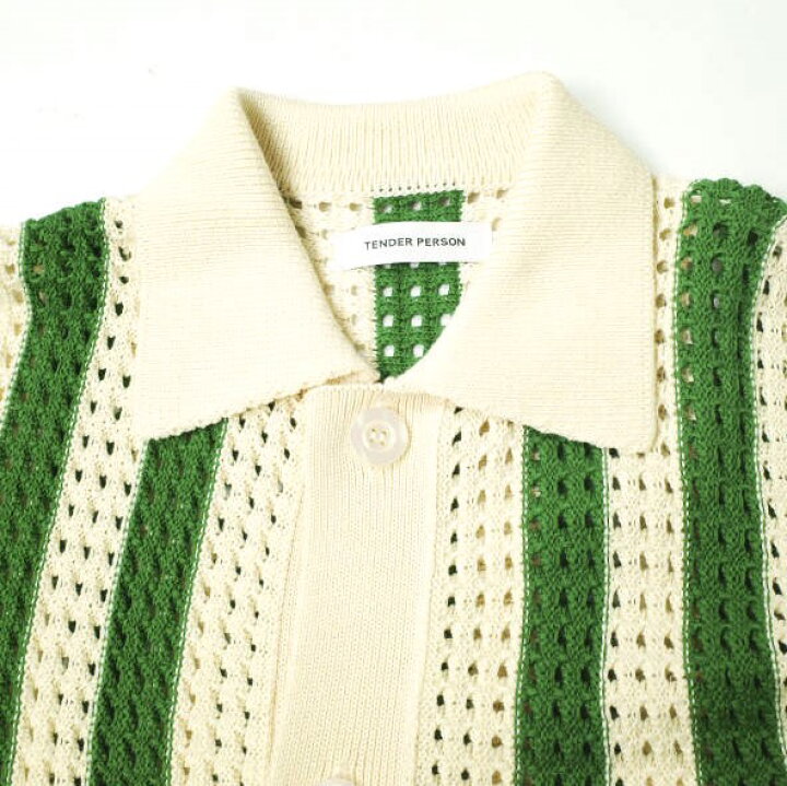 楽天市場】TENDER PERSON テンダーパーソン 24SS 日本製 STRIPE KNIT 