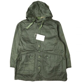 Engineered Garments エンジニアードガーメンツ 20AW アメリカ製 Madison Parka - Coated Twill マディソンパーカー コーテッドツイル S Olive フード コート アウター【新古品】【中古】【Engineered Garments】