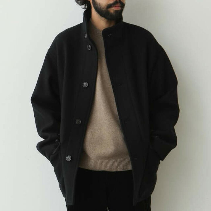 楽天市場】Ernie Palo アーニーパロ 24AW 日本製 MELTON HALF COAT 